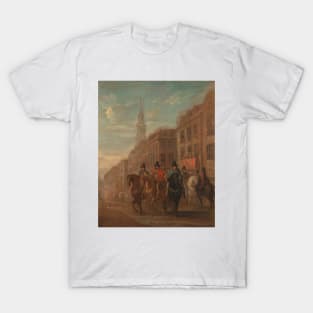 Restoration Procession of Charles II at Cheapside by William Hogarth T-Shirt